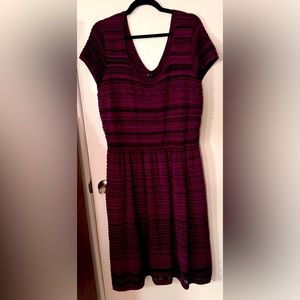 Jessica Simpson purple sweater dress